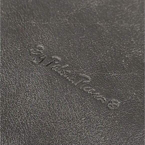 Paloma Picasso Black Leather Handbag Purse Bag Crossbody Vintage - Picture 6 of 16